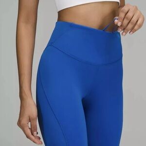 NWT Lululemon BASE PACE HR Blazer BLUE Tone 8" SHORTS  SIZE 4 -